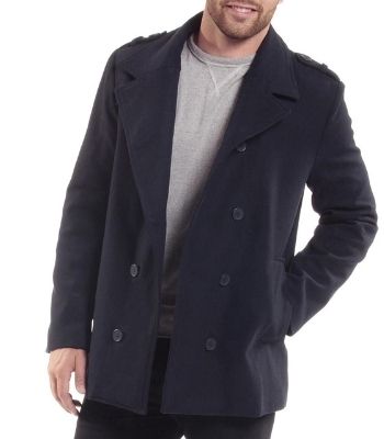 mens pea coat