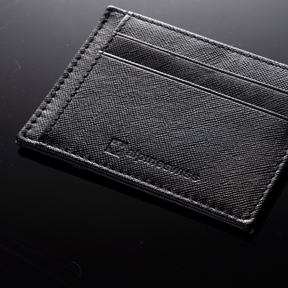 black leather wallet 