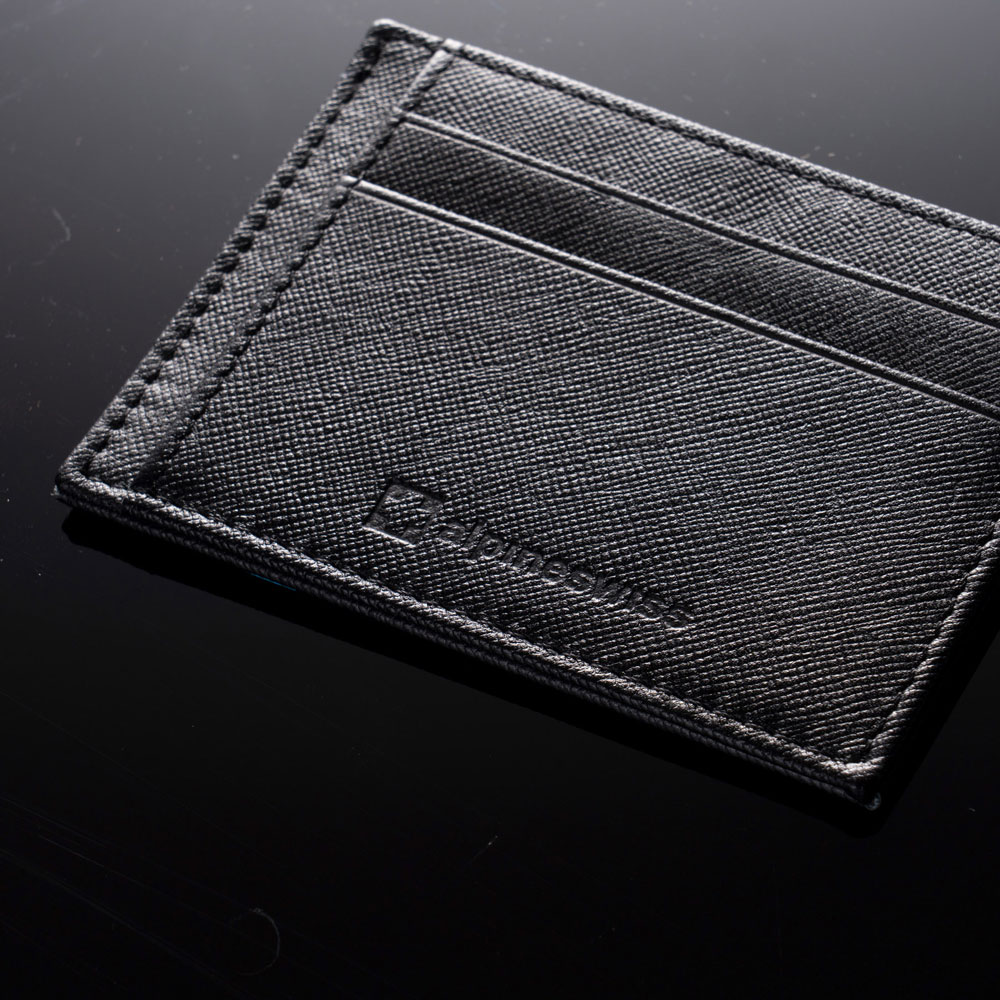 black leather wallet 
