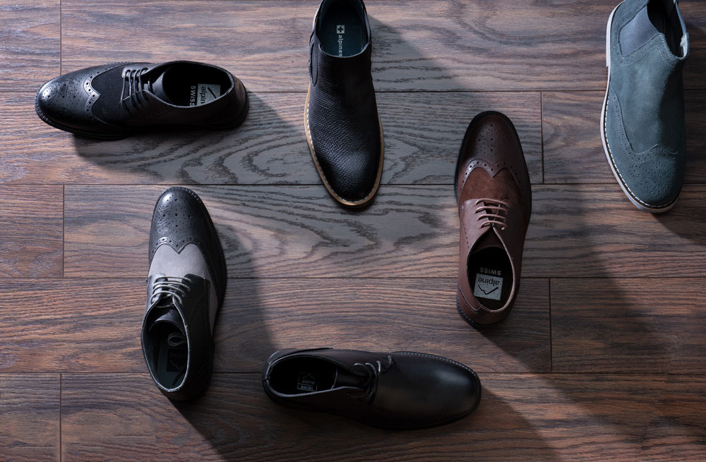 types of leather shoes