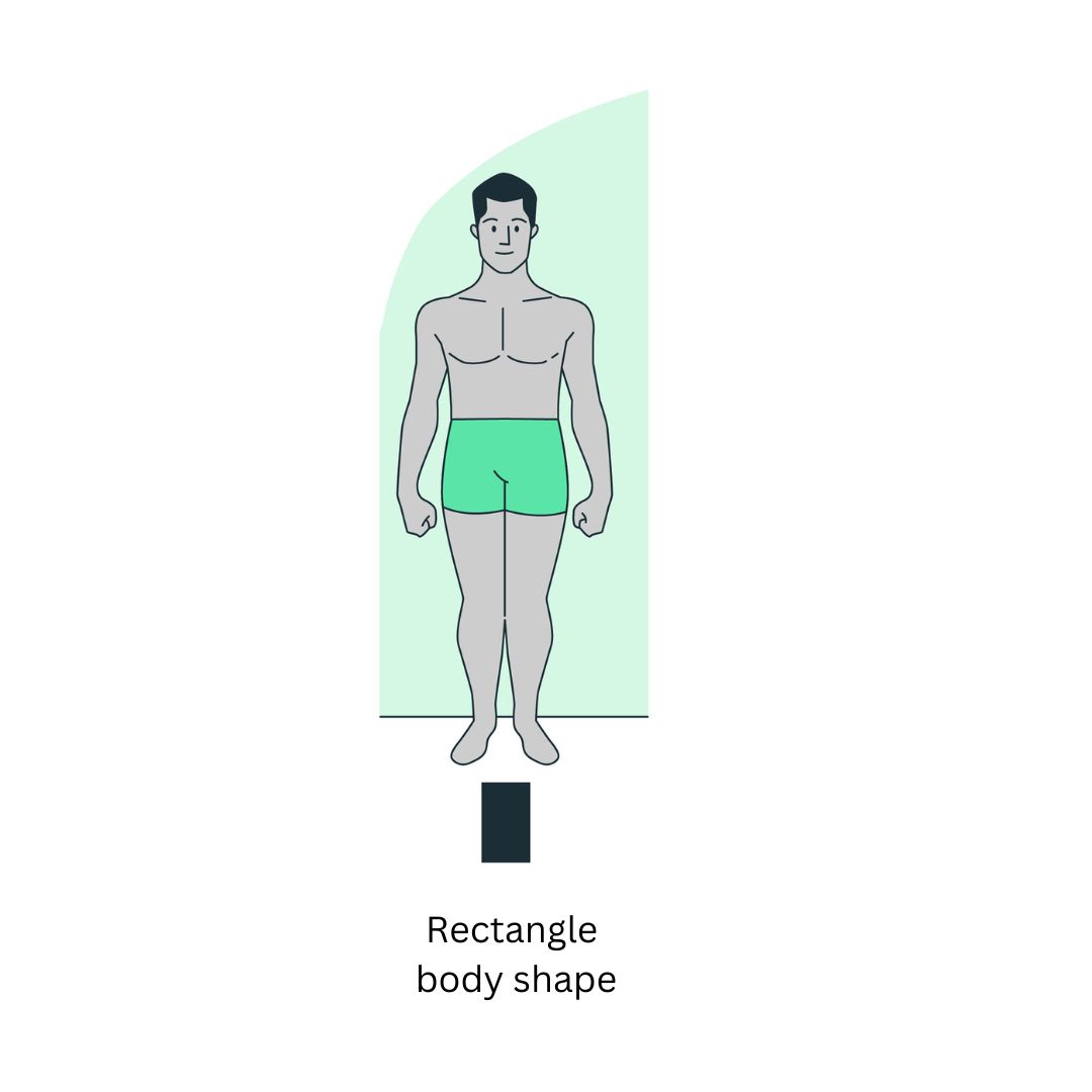 Rectangular Body Shape 